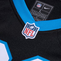 Carolina Panthers Claudin Cherelus Nike Black Team Game Jersey