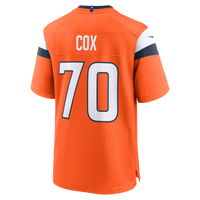 Denver Broncos Marques Cox Nike Orange Team Game Jersey