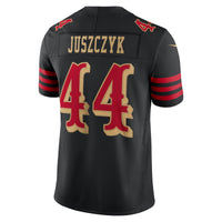 San Francisco 49ers Kyle Juszczyk Nike Black Rivalries Collection Printed Limited Jersey