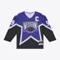 1994 NHL All-Star Game Wayne Gretzky Mitchell & Ness Purple Power Play Jersey