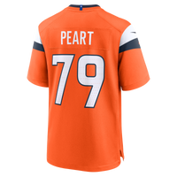 Denver Broncos Matt Peart Nike Orange Team Game Jersey