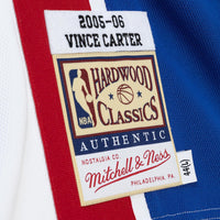 New Jersey Nets Mitchell & Ness Vince Carter 2005 Alternate Authentic Jersey - White