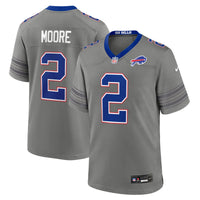 Buffalo Bills D.J. Moore Gray jersey – view 1