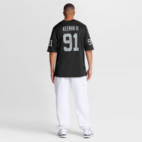 Las Vegas Raiders Tim Keenan III Black jersey – view 3