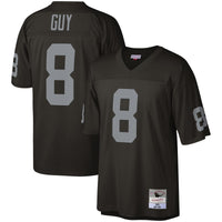 Las Vegas Raiders Ray Guy Mitchell & Ness Black Legacy Replica Jersey