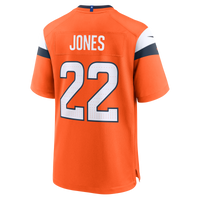 Denver Broncos Brandon Jones Nike Orange Team Game Jersey