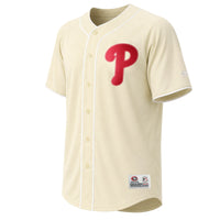 Philadelphia Phillies Stitches Cream Fashion Jersey