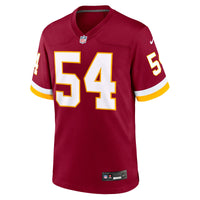 Washington Commanders Leo Chenal Burgundy jersey – view 2