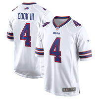 Buffalo Bills James Cook III White jersey – view 1