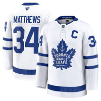 Toronto Maple Leafs Auston Matthews White jersey – view 1