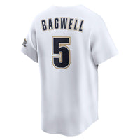 Houston Astros Jeff Bagwell Nike White Throwback Cooperstown Collection Limited Jersey