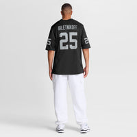 Las Vegas Raiders Fred Biletnikoff Nike Black Game Retired Player Jersey