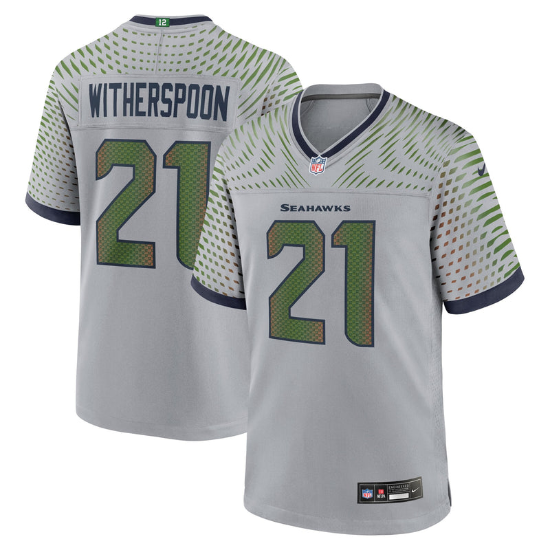 Seattle Seahawks Devon Witherspoon Gray jersey – view 1