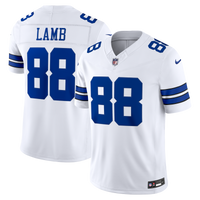 Dallas Cowboys CeeDee Lamb Nike White Vapor F.U.S.E. Printed Limited Jersey