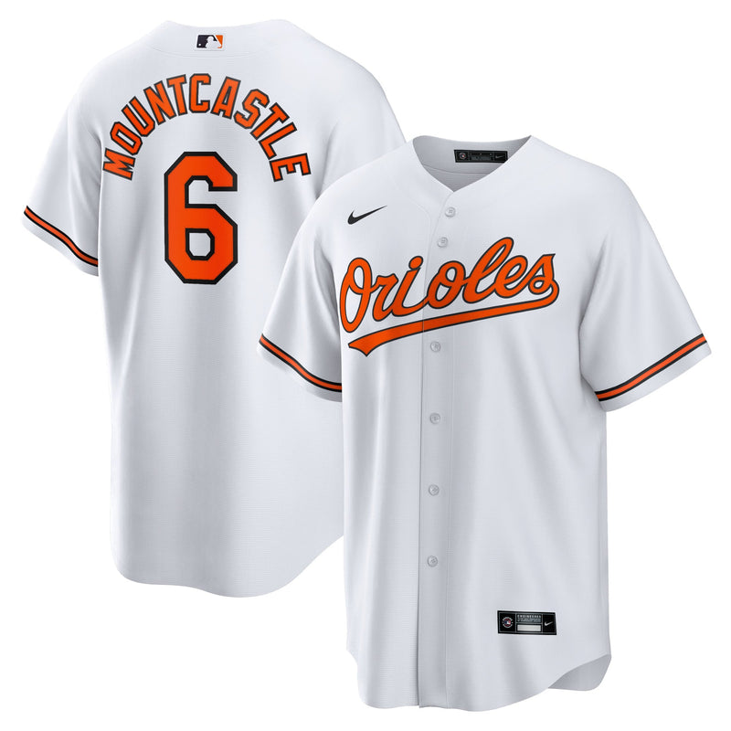 Baltimore Orioles Ryan Mountcastle Nike White Home Replica Jersey