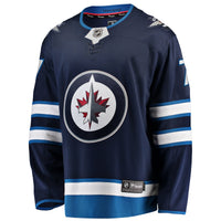 Winnipeg Jets Vladislav Namestnikov Navy jersey – view 3