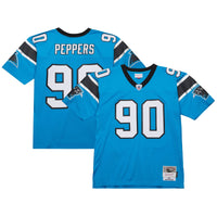 Carolina Panthers Julius Peppers Blue jersey – view 1