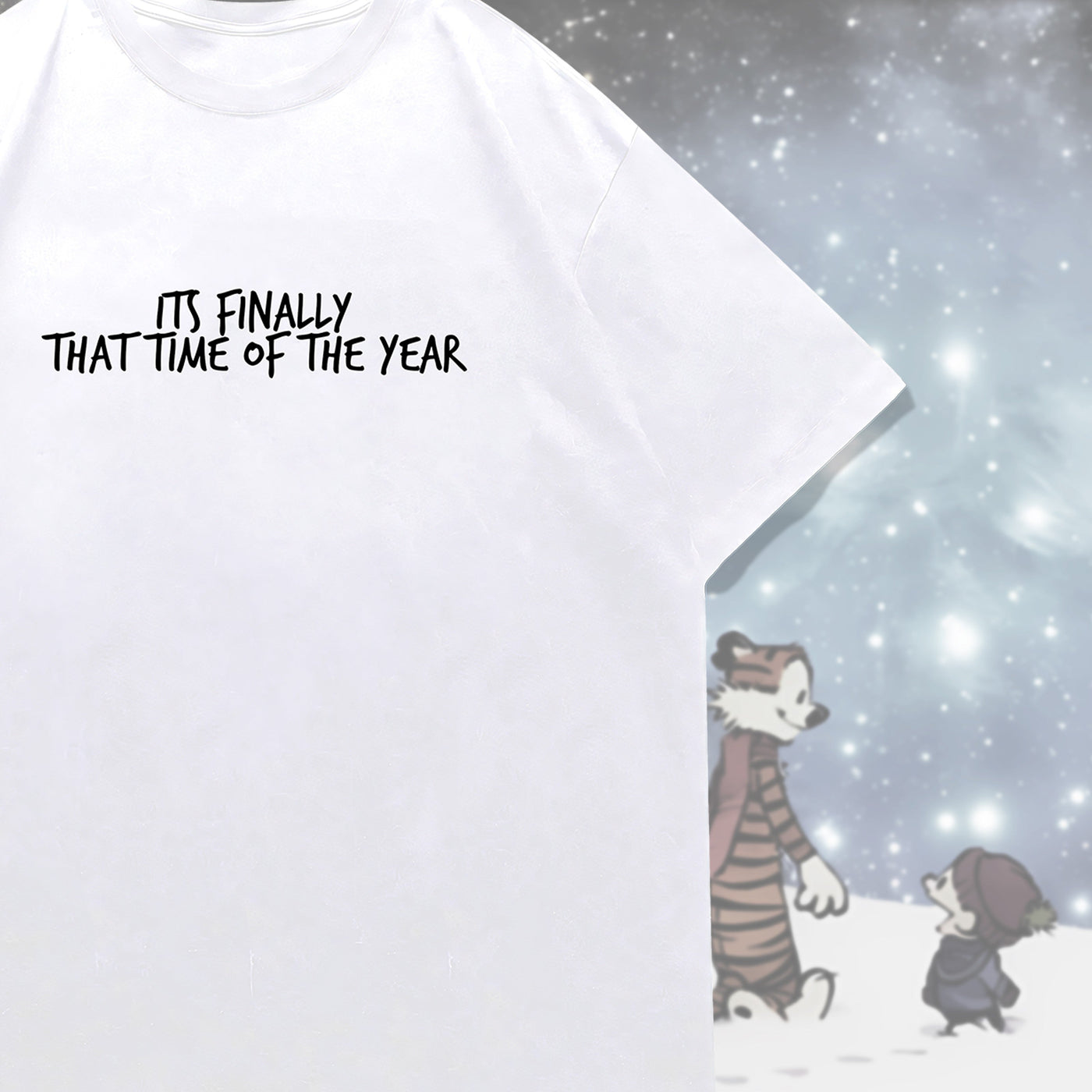 Calvin and Hobbes "Time of the Year" Tee