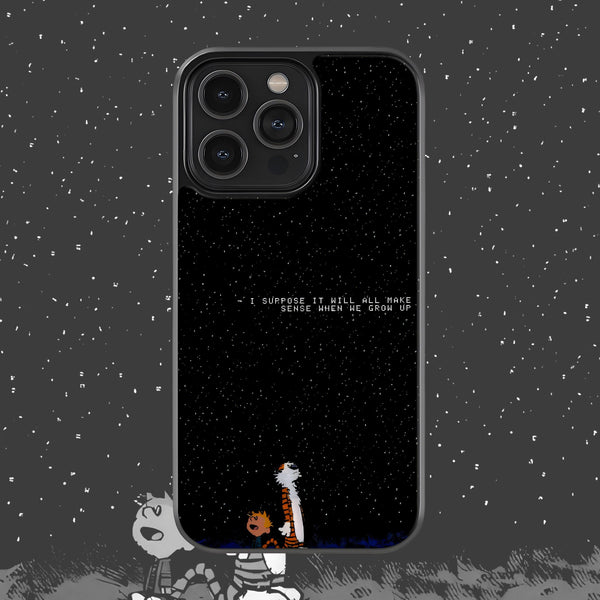 Calvin & Hobbes Stars Phone Case