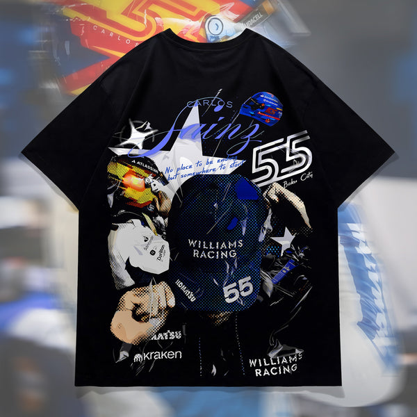 Carlos Sainz Williams Racing - F1 Oversized Tee