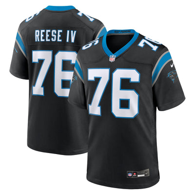 Carolina Panthers Albert Reese IV Nike Black Team Game Jersey