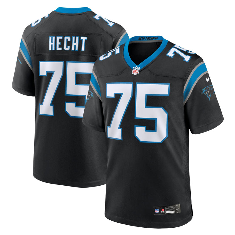 Carolina Panthers Sam Hecht Black jersey – view 1