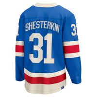 New York Rangers Igor Shesterkin Blue jersey – view 4
