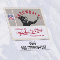 New England Patriots Rob Gronkowski White jersey – view 4
