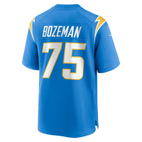 Los Angeles Chargers Bradley Bozeman Nike Powder Blue Game Jersey