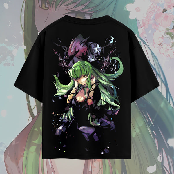 C.C. Geass of the Immortal - Code Geass Oversized Tee