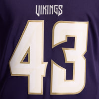 Minnesota Vikings Andrew Van Ginkel Nike Purple 2026 Rivalries Collection Printed Limited Jersey