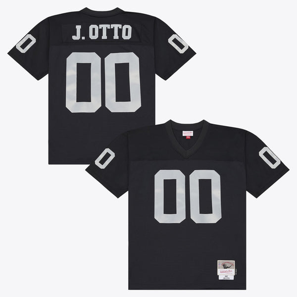 Oakland Raiders Jim Otto Mitchell & Ness Black Gridiron Classics 1967 Legacy Replica Jersey