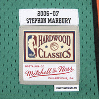 New York Knicks Mitchell & Ness Stephon Marbury 2006 Swingman Authentic Jersey - Kelly Green