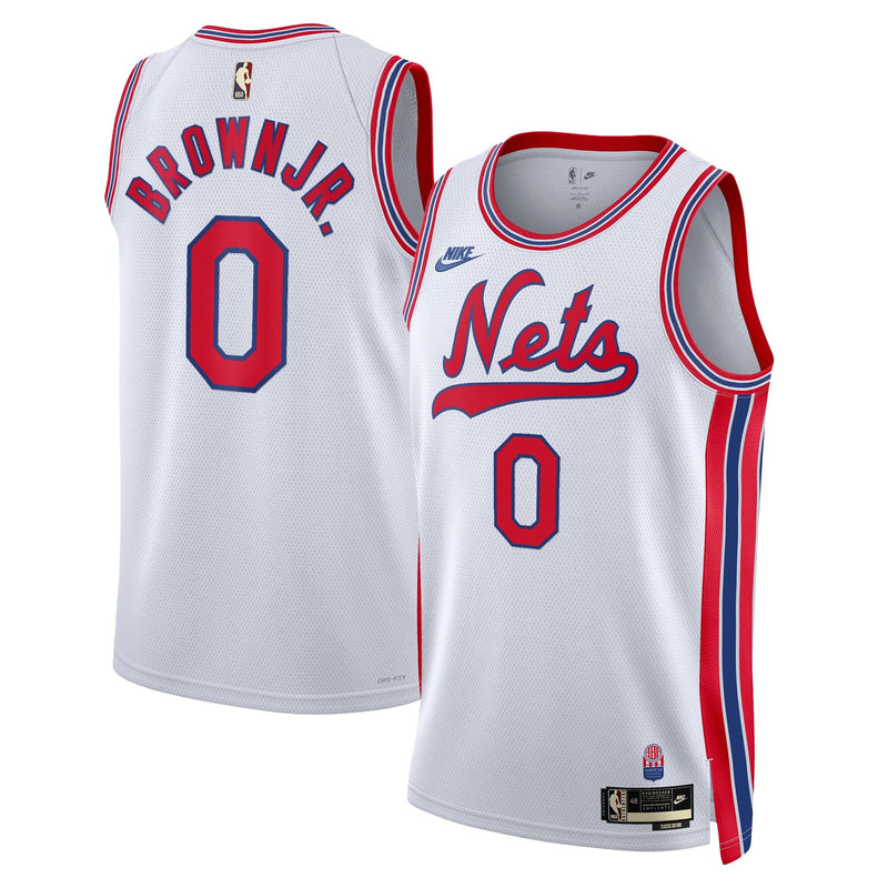 Brooklyn Nets Mikel Brown Jr. - White jersey – view 1