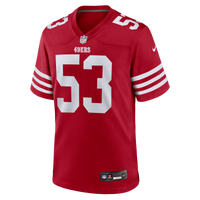 San Francisco 49ers Jaden Dugger III Nike Scarlet Team Game Jersey