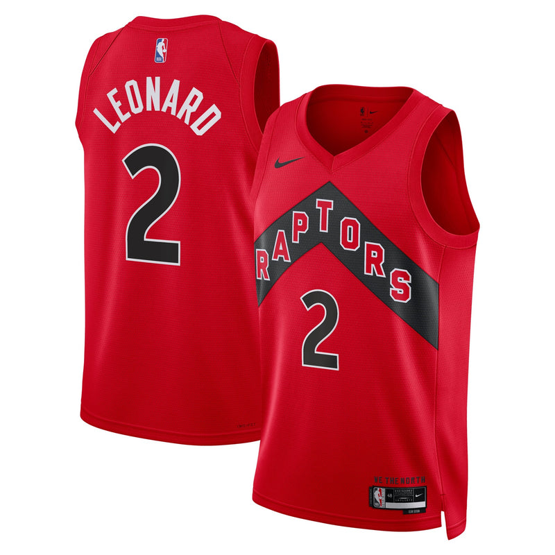 Toronto Raptors Kawhi Leonard - Red jersey – view 1