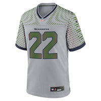 Seattle Seahawks Rashid Shaheed Gray jersey – view 2