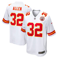 Kansas City Chiefs Marcus Allen Nike White Retired Player Game Jersey