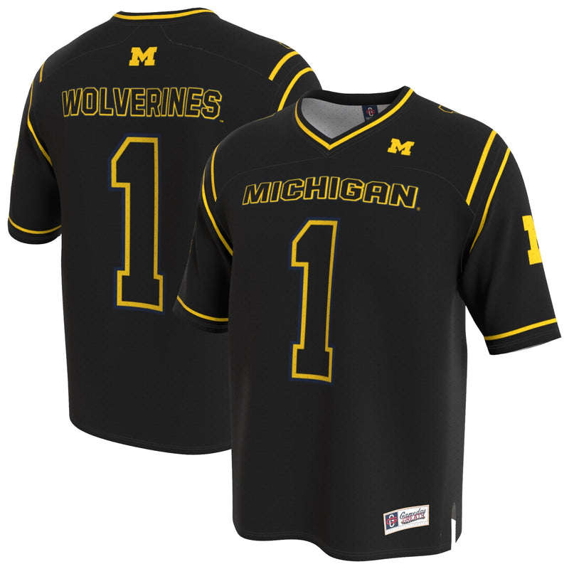 Michigan Wolverines GameDay Greats Black jersey – view 1