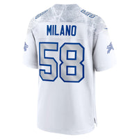 Buffalo Bills Matt Milano White jersey – view 3