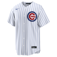 Chicago Cubs Dansby Swanson Nike White Home Replica Jersey