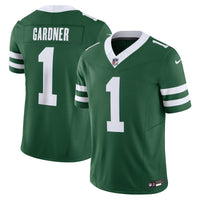 New York Jets Ahmad Sauce Gardner Nike Legacy Green Vapor F.U.S.E. Limited Jersey