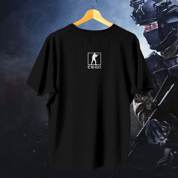 Blue Silhouette Squad - CSGO Oversized Tee