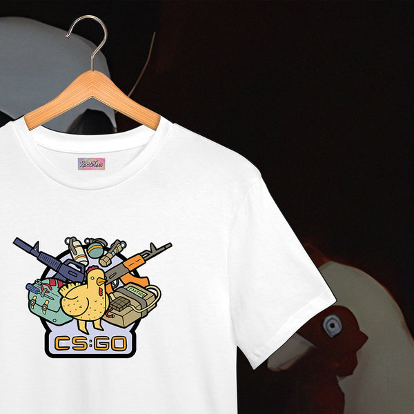 CS:GO Chicken Loadout Classic Tee - CSGO Oversized Tee
