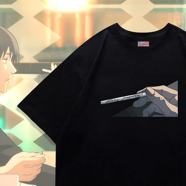 Easy Revenge - Chainsaw Man Oversized Tee