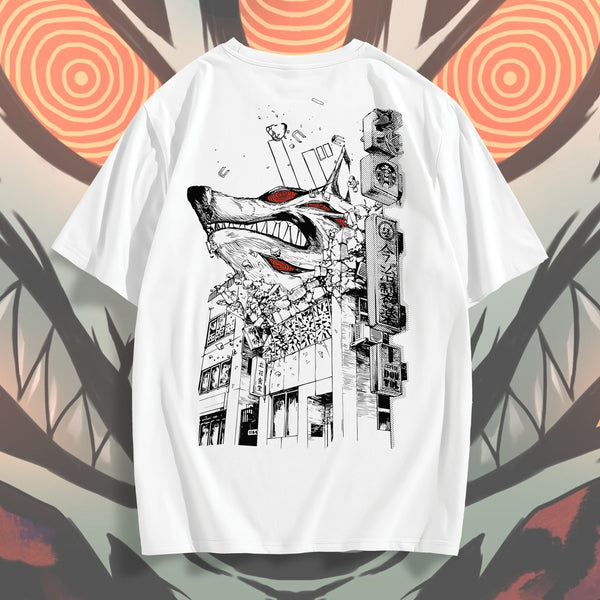 Fox Devil - Chainsaw Man Oversized Tee
