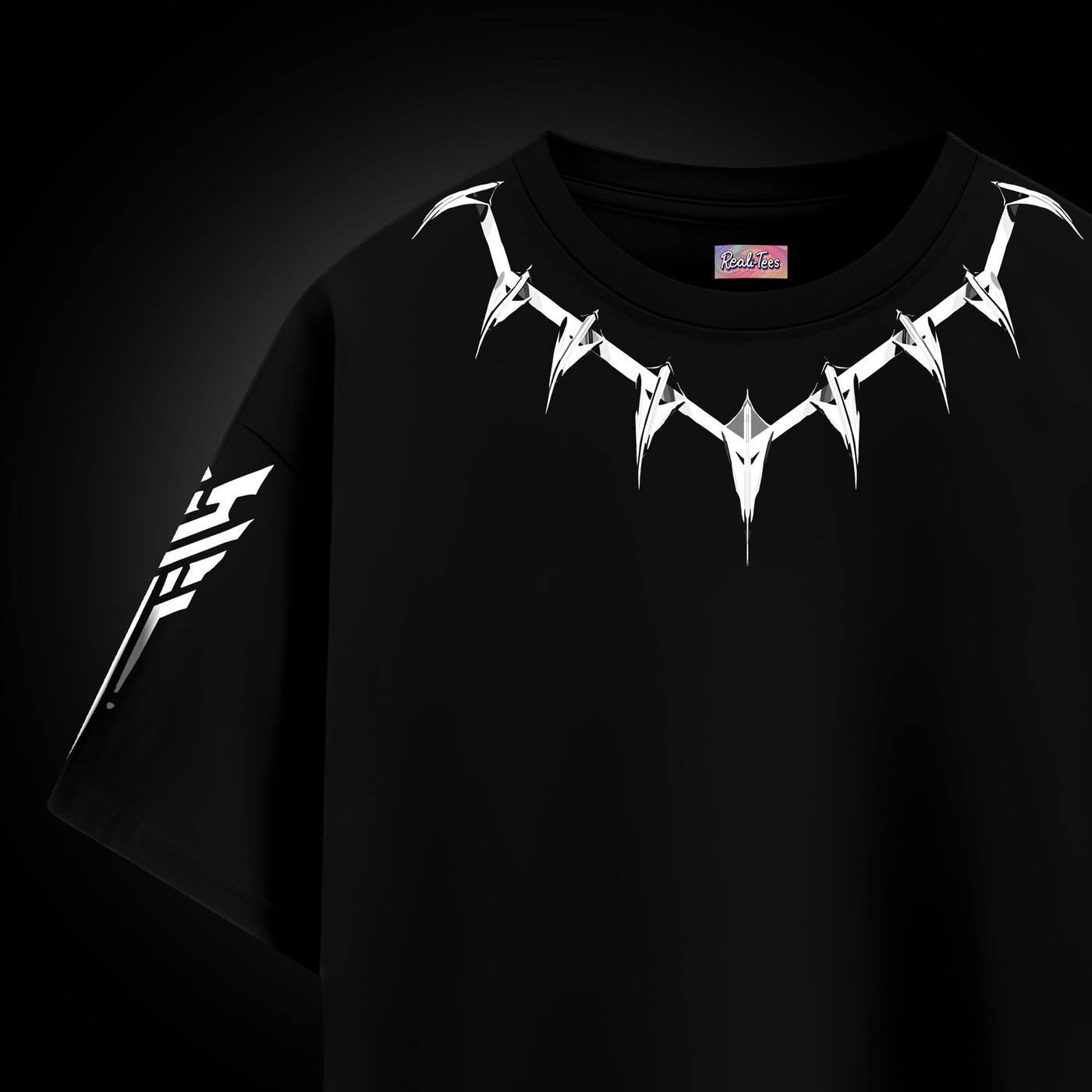 Cybernetic Spine – Techwear Oversized Tee