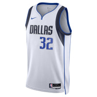 Dallas Mavericks Nike Association Edition Swingman Jersey NBA 2025 First Round Draft Pick - White - Cooper Flagg -