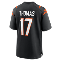 Cincinnati Bengals Noah Thomas Nike Black Team Game Jersey