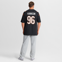 Cincinnati Bengals Landon Robinson Nike Black Team Game Jersey